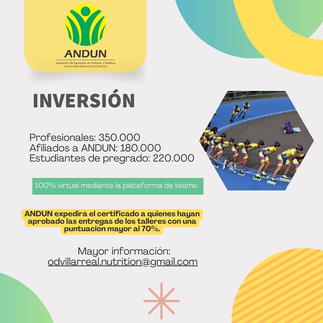 Curso Nutrición Deportiva